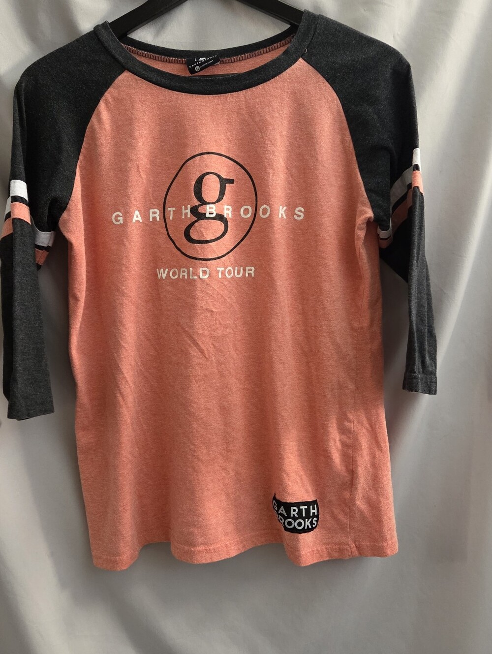 Garth Brooks World Tour Raglan Baseball Tee